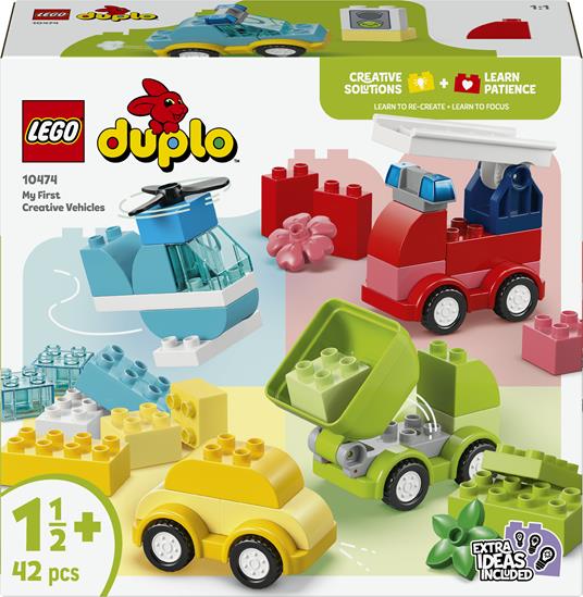 LEGO DUPLO MY FIRST - VEICOLI CREATIVI - 10474