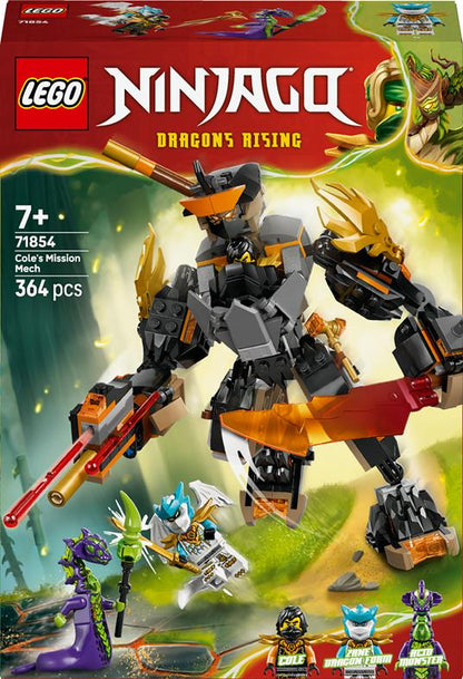 LEGO NINJAGO - MECH DELLA MISSIONE DI COLE E DRAGO ZANE - 71854