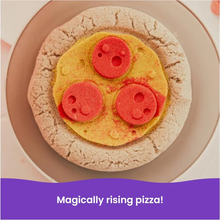 KINETIC SAND SQUISH PIZZA