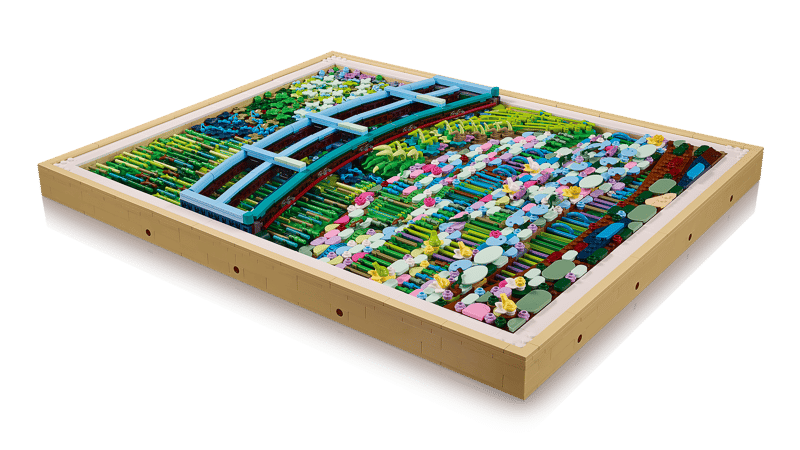 LEGO ART - CLAUDE MONET - LO STAGNO DELLE NINFEE - 31220