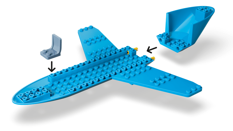 LEGO CITY GREAT VEHICLES - JET PASSEGGERI - 60492