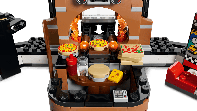 LEGO MY CITY - CENTRO DI CONSEGNA PIZZE CON VEICOLI - 60496