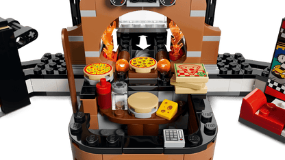 LEGO MY CITY - CENTRO DI CONSEGNA PIZZE CON VEICOLI - 60496