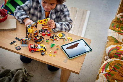 LEGO MY CITY - CENTRO DI CONSEGNA PIZZE CON VEICOLI - 60496