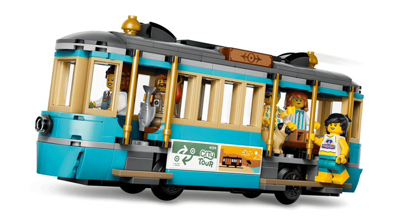 LEGO CITY TRAINS - TRAM CLASSICO DELLA SPIAGGIA - 60506