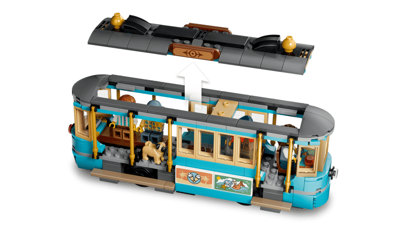 LEGO CITY TRAINS - TRAM CLASSICO DELLA SPIAGGIA - 60506