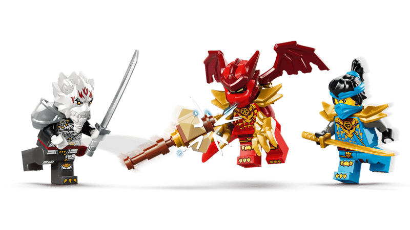 LEGO NINJAGO - ZILVAR E GRIMTAK LA BESTIA DRAGO - 71863
