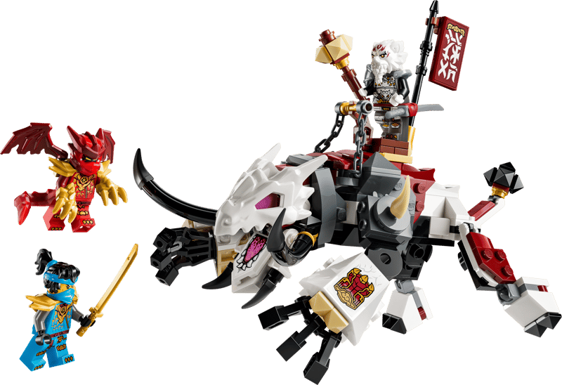 LEGO NINJAGO - ZILVAR E GRIMTAK LA BESTIA DRAGO - 71863