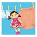 PLUSH SOFT DOLL PINK LILY