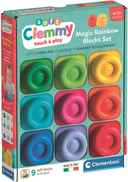 CLEMMY RAINBOW 9-BLOCK SET TRY-ME