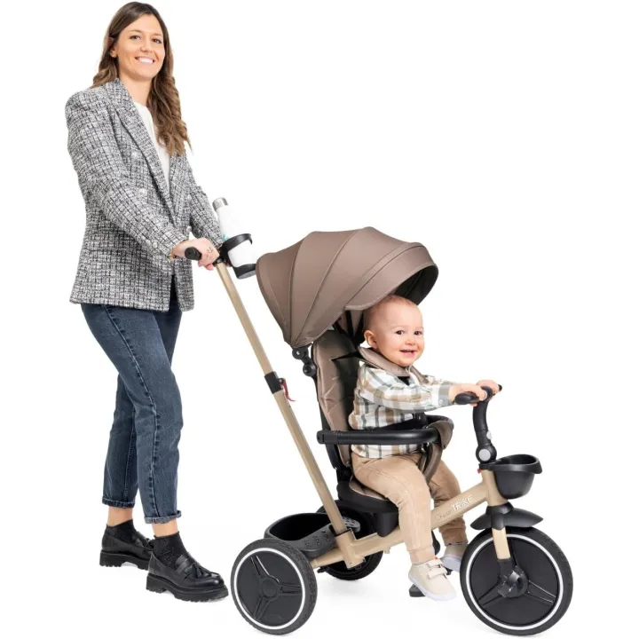 TRICICLO 4 IN 1 BEIGE