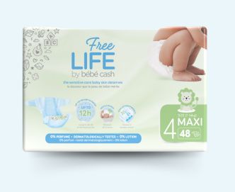 FREELIFE TG.4 MAXI 7-14KG 48PZ
