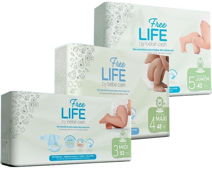 FREELIFE TG.4 MAXI 7-14KG 48PZ