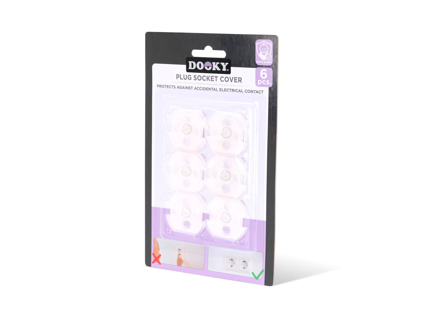 COPRIPRESA TRASPARENTE 6PZ