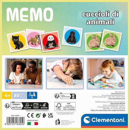 MEMO GAMES NOLI BABY ANIMALS 2024