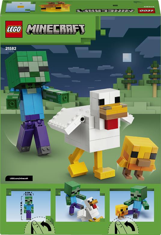 LEGO MINECRAFT - FANTINO DI POLLI - 21582