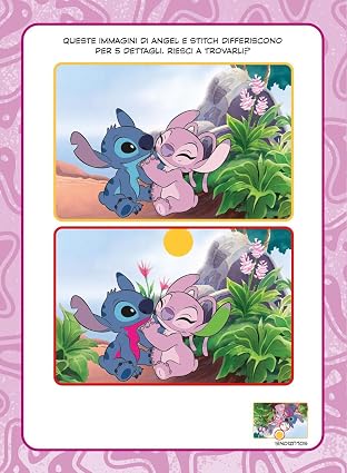 ANGEL & STITCH 100 PAGINE GIOCHI&ATTIVIT