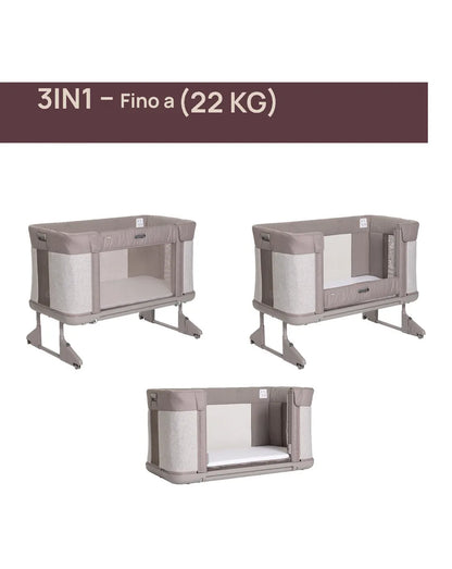 LETTINO CO-SLEEPING N2M FOREVER ALMOND