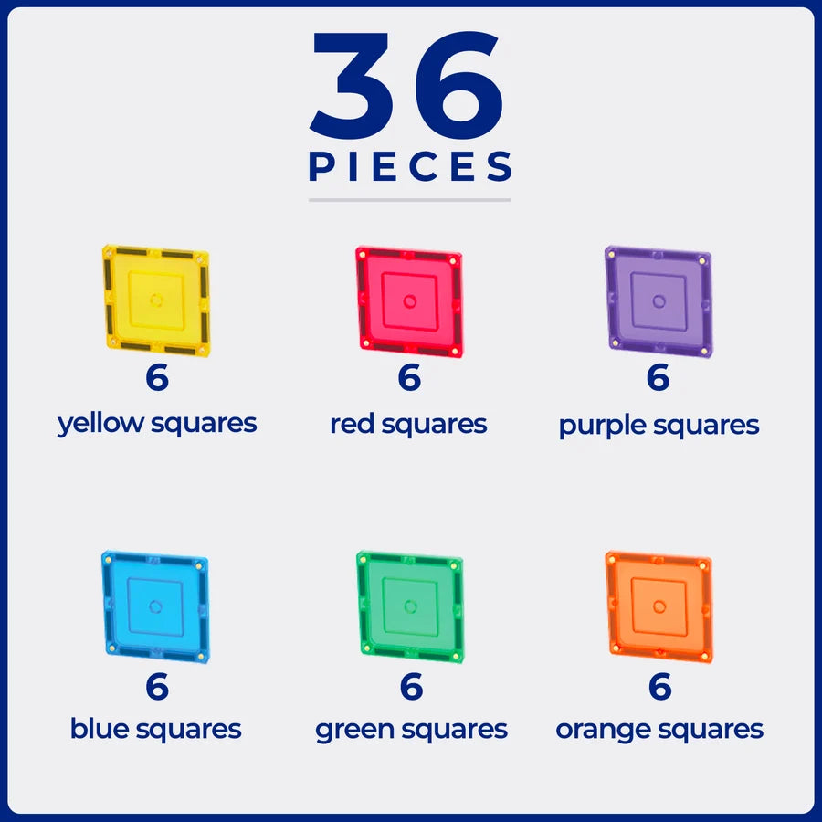 SQUARES PACK 36 PIECE