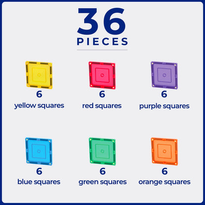 SQUARES PACK 36 PIECE