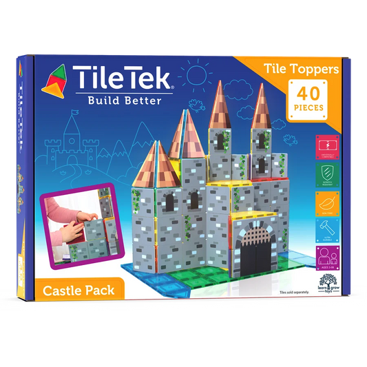 TILE TOPPERS CASTLE PACK 40 PIECE