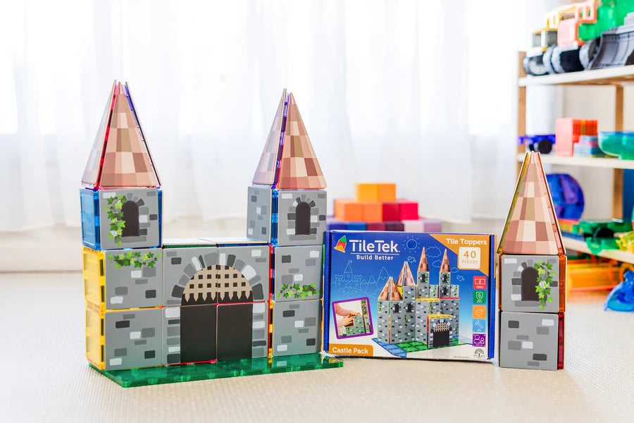TILE TOPPERS CASTLE PACK 40 PIECE