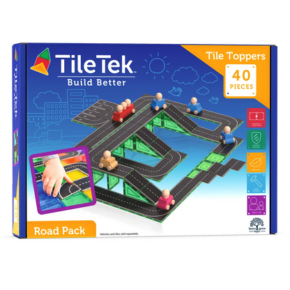 TILE TOPPERS ROAD PACK 40 PIECE