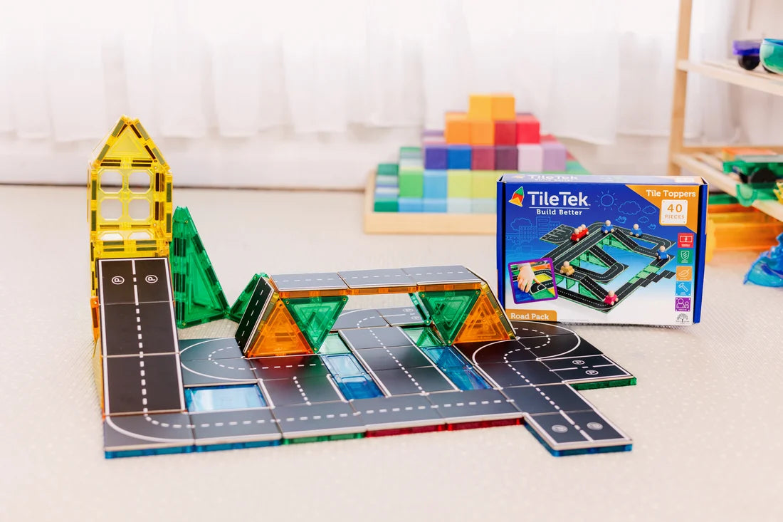 TILE TOPPERS ROAD PACK 40 PIECE