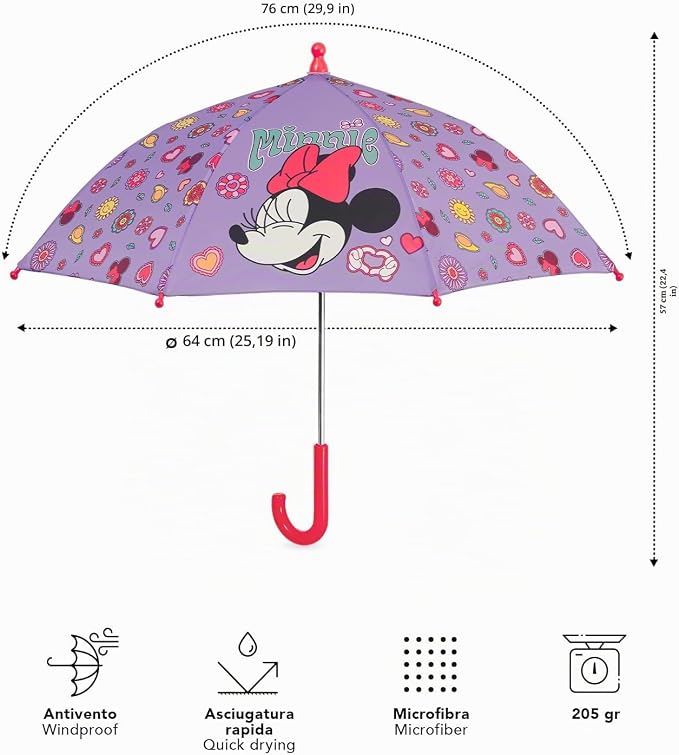OMBRELLO MINNIE CM 38