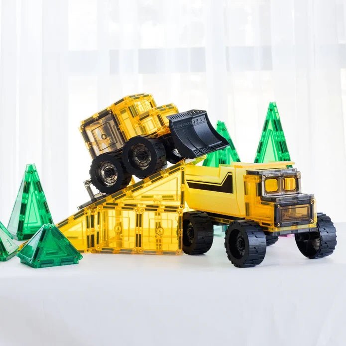 MAGNETIC TILES MEGA EARTH MOVER 22 PIECES - babykid