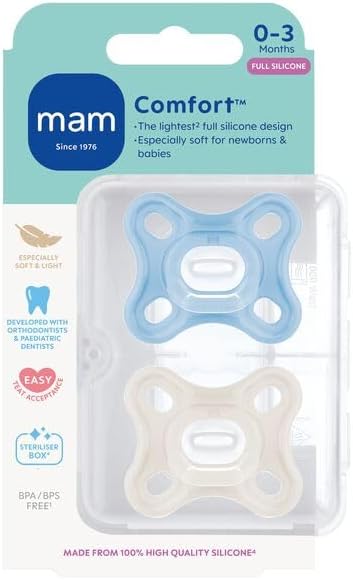 MAM COMFORT 0 - 3M, DOUBLE BOX, BOY - babykid