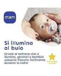 MAM ORIGINAL NIGHT 6+, CONF DOPPIA NEUTRO CAUCCIU - babykid
