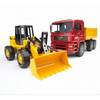 MAN TGA CAMION CON PALA MECCANICA FR 130 - 2752 - babykid