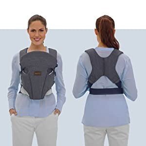 MARSUPIO FRONT LIGHT GREY - babykid