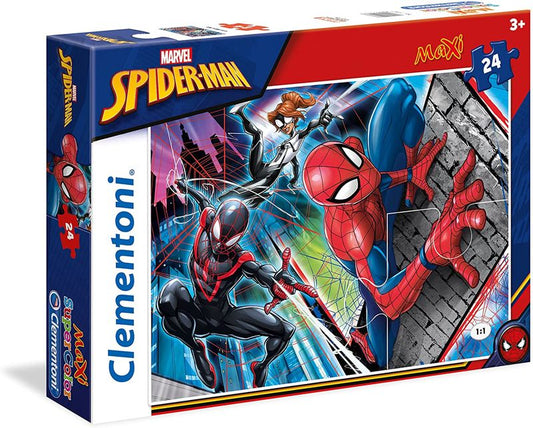 MAXI PUZZLE 24 PZ SPIDER MAN - 24497 - babykid