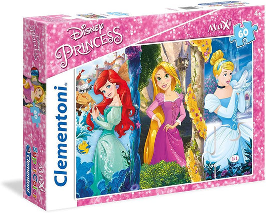 MAXI PUZZLE 60 PZ PRINCESS - babykid