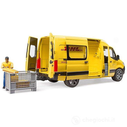 MB SPRINTER DHL CON PERSONAGGIO - 2671 - babykid