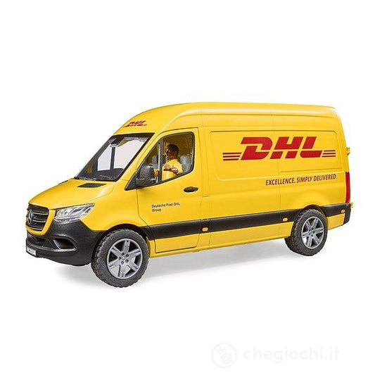 MB SPRINTER DHL CON PERSONAGGIO - 2671 - babykid