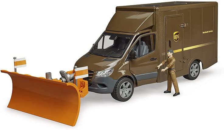 MB SPRINTER UPS CON PERSONAGGIO E TRANSPALLET MANUALE - 2678 - babykid