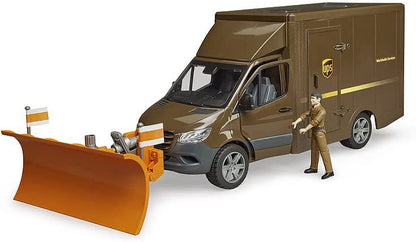 MB SPRINTER UPS CON PERSONAGGIO E TRANSPALLET MANUALE - 2678 - babykid
