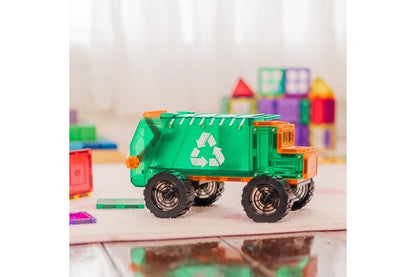 MEGA RECYCLING TRUCK 14 PIECES - babykid