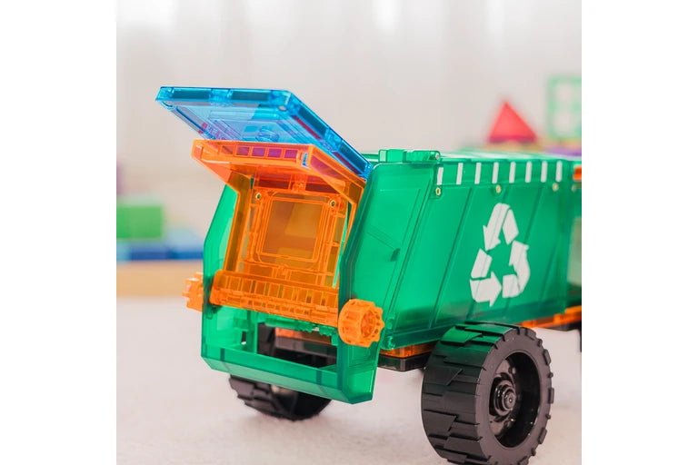 MEGA RECYCLING TRUCK 14 PIECES - babykid