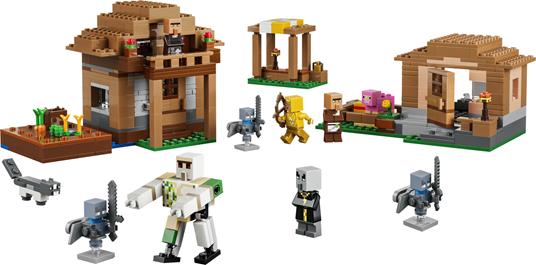 MINECRAFT - ATTACCO AL VILLAGGIO DELLÕEVOCATORE - 21596 - babykid