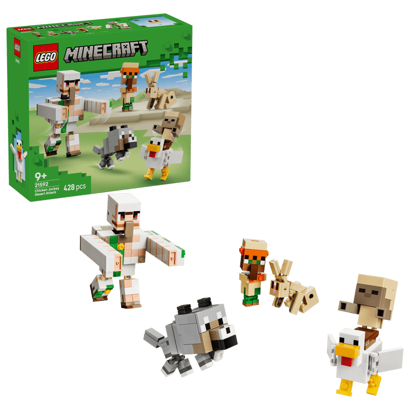 MINECRAFT - ATTACCO NEL DESERTO DEL FANTINO DI POLLI - 21592 - babykid