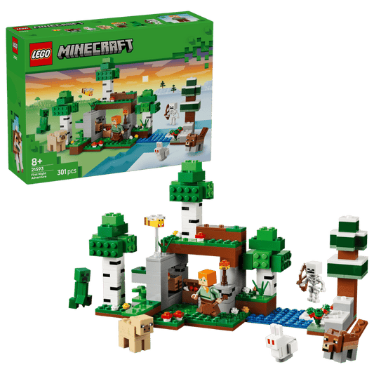 MINECRAFT - AVVENTURA DELLA PRIMA NOTTE - 21593 - babykid