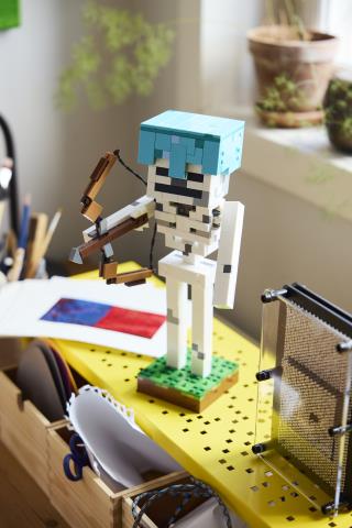 MINECRAFT - LO SCHELETRO - 21594 - babykid