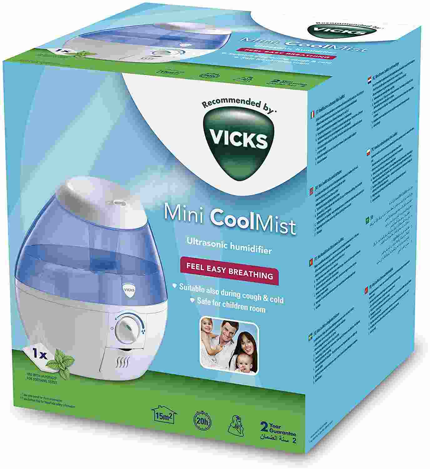 MINI COOLMIST UMIDIFICATORE A ULTRASUONI - babykid