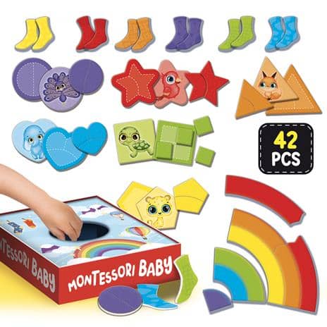 MONTESSORI BABY RACCOLTA GIOCHI - babykid