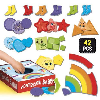 MONTESSORI BABY RACCOLTA GIOCHI - babykid