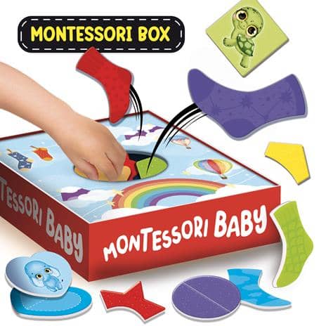 MONTESSORI BABY RACCOLTA GIOCHI - babykid